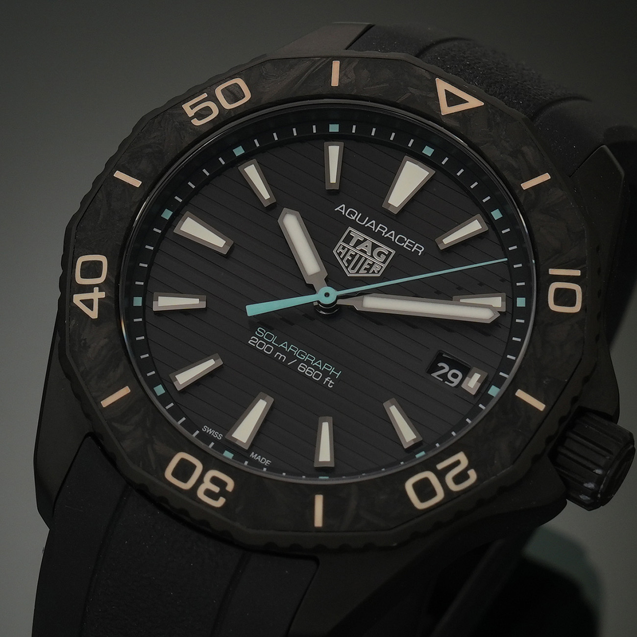 TAG Heuer(USED)태그호이어 아쿠아레이서 솔라그래프 WBP1112